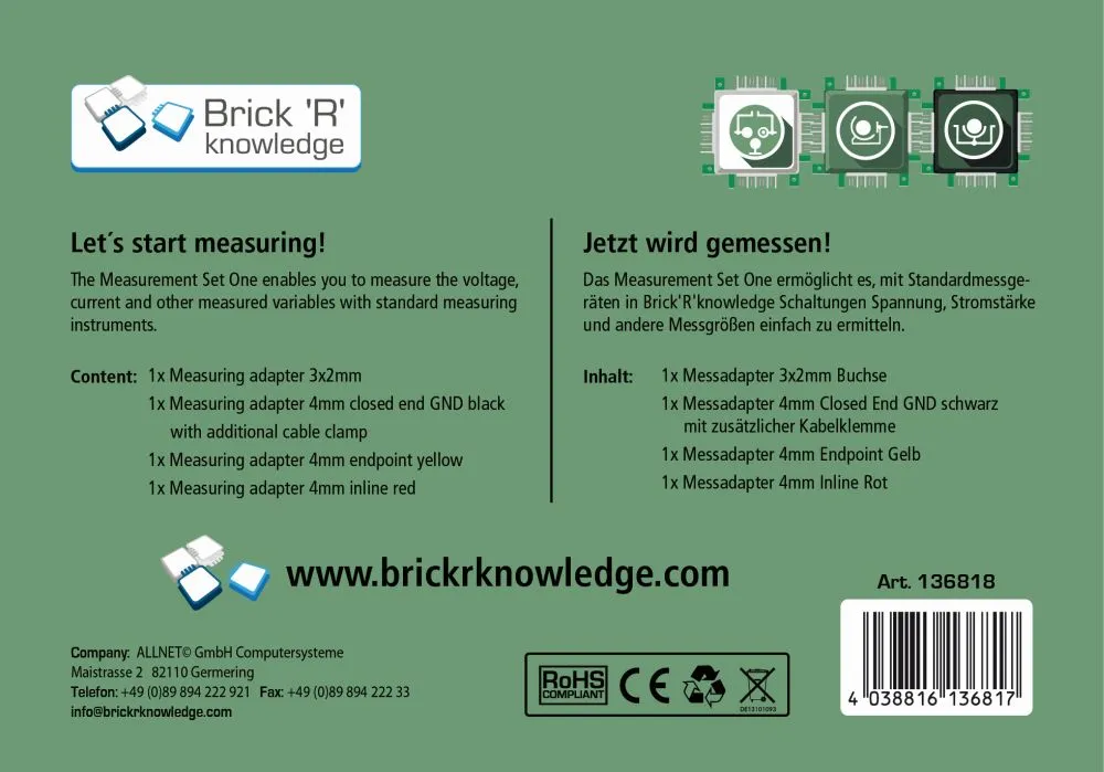 ALLNET Brick'R'knowledge "Measurement Set One" (International) – Bild 2