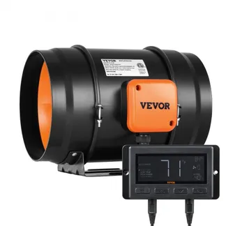 VEVOR Inline Kanalventilator, 8 Zoll 807 CFM mit Temperatur-Feuchtigkeitsregler, leiser EC-Motor Belüftung Abluftventilator für Kühlung Booster, Wachstumszelte, Hydrokultur VEVOR Inline Kanalventilator, 8 Zoll 807 CFM mit Temperatur-Feuchtigkeitsregler, leiser EC-Motor Belüftung Abluftventilator für Kühlung Booster, Wachstumszelte, Hydrokultur