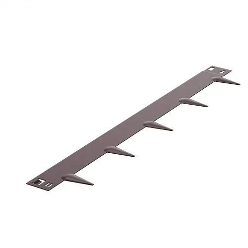VEVOR Rasenkante, 5er-Pack, 990x156x1,5 mm, Metall-Beeteinfassung, Beetumrandung, robuste Raseneinfassung, einfach zu installieren, Trennwand für Blumenbeete, Hofwege, Braun – Bild 8