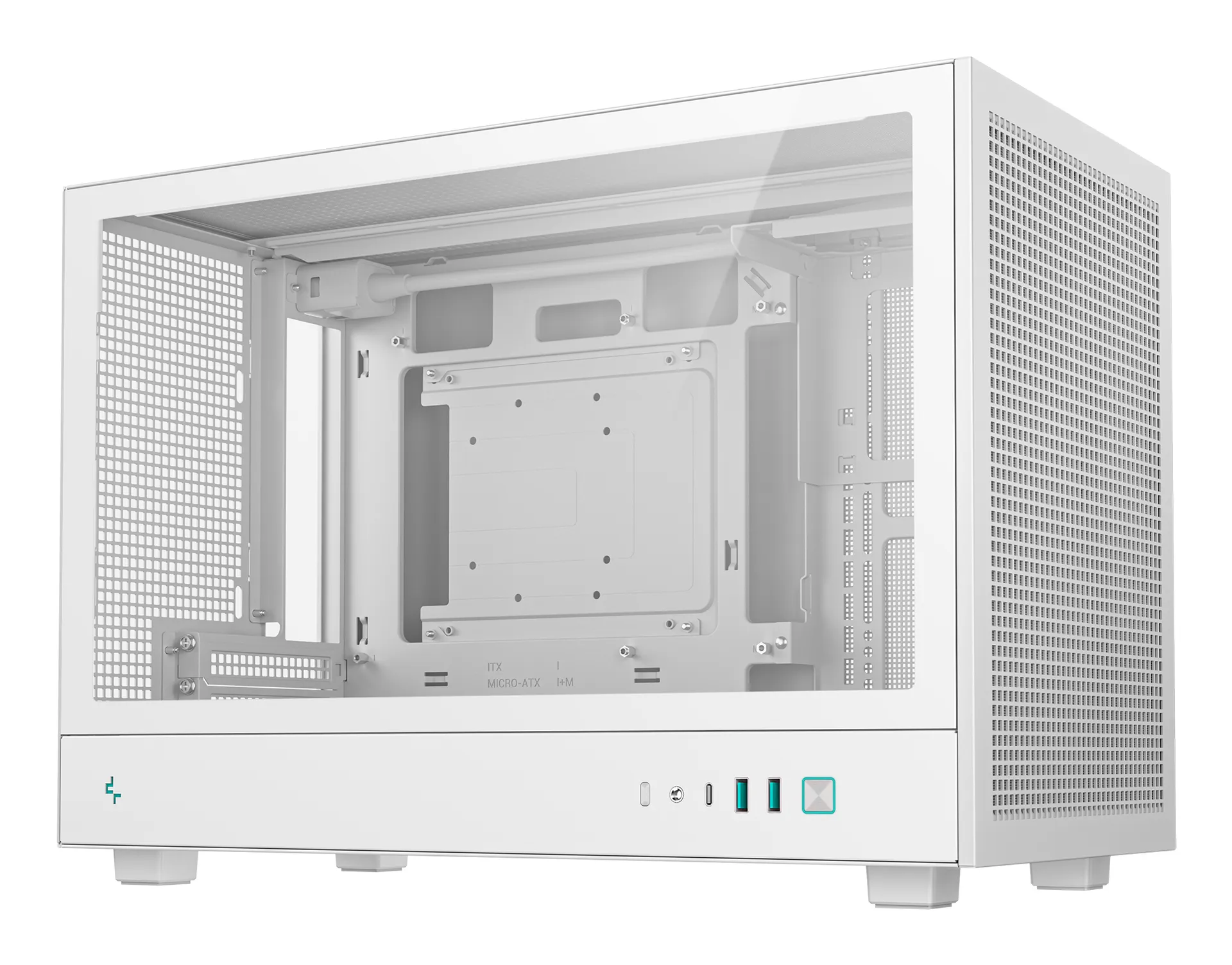 DeepCool CH260 WH Micro Tower Weiß – Bild 3