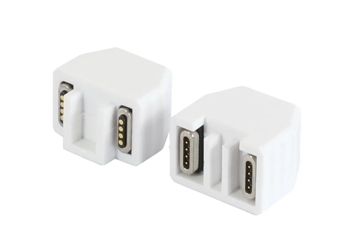 TP-TP Kupplung,CAT6A,Buchse,1:1 ,8-pol., RJ45, Sicherungskupplung, Abwurfbuchse, PoE fähig, bis zu 10GBit (ABS Gehäuse) - ALL-RJ45-Magnet-V2 – Bild 3