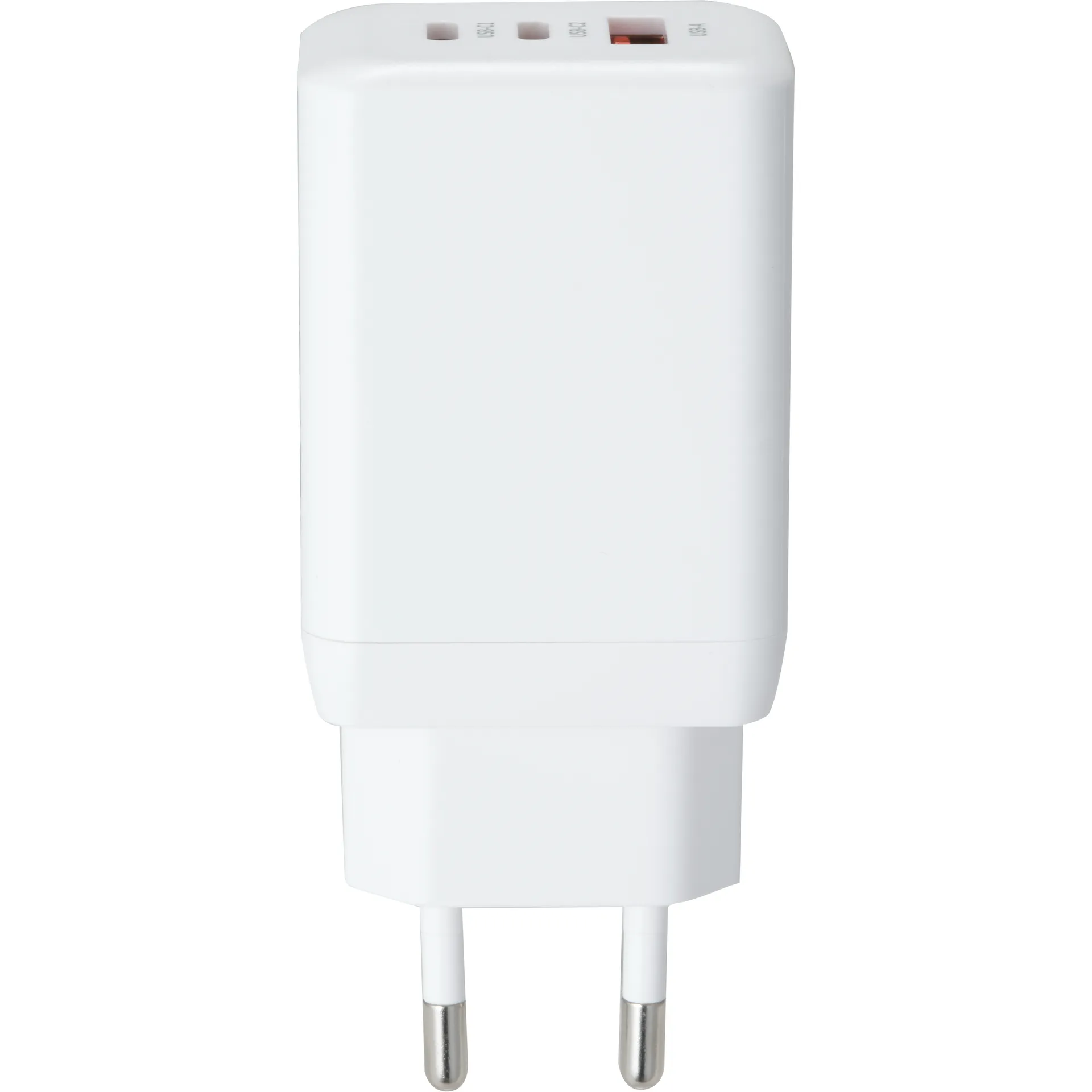 USB GaN Schnellladegerät McPower, 65W, 2x USB-C PowerDelivery, 1x USB-A QC USB GaN Schnellladegerät McPower, 65W, 2x USB-C PowerDelivery, 1x USB-A QC