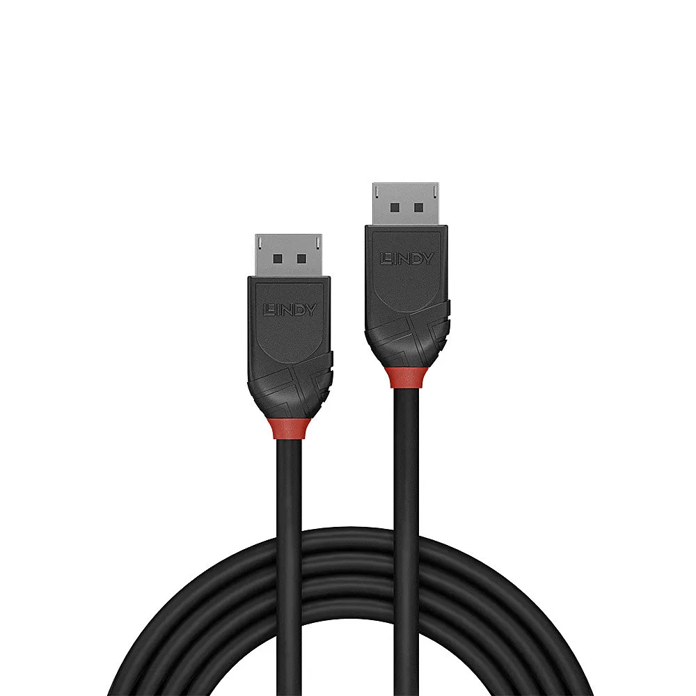 Lindy 36493 DisplayPort-Kabel 3 m Schwarz – Bild 2