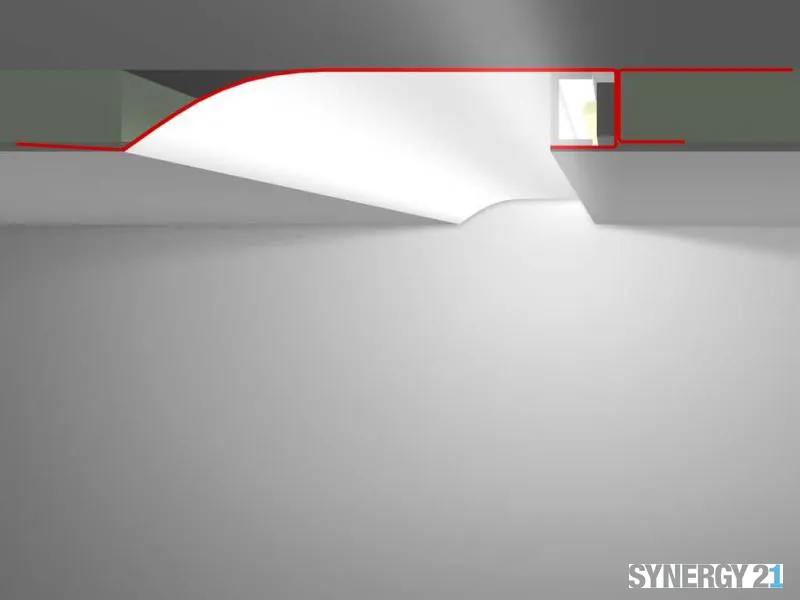 Synergy 21 LED Profil 200cm, Zinkblech TYP-D2 – Bild 2