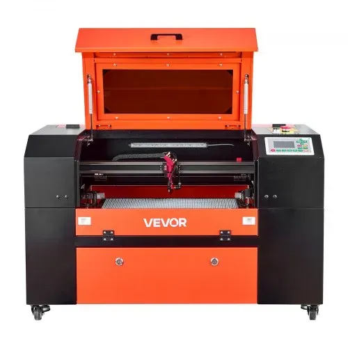 VEVOR CO2-Lasergravierer 50 W, 500x300mm Arbeitsbereich, Laser-Gravier- & Schneidemaschine mit 4-Wege-Luftunterstützung, kompatibel mit LightBurn, CorelDRAW & RDWorks, für Holz, Acryl & Glas – Bild 9