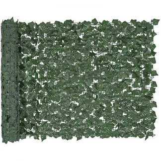 VEVOR Sichtschutzzaun Efeu, 99x249cm, künstlicher grüner Wandschirm, grüner Efeuzaun mit verstärkter Verbindung, künstliche Hecken mit Weinblättern, Dekoration für Garten, Hof, Balkon, Terrassendeko VEVOR Sichtschutzzaun Efeu, 99x249cm, künstlicher grüner Wandschirm, grüner Efeuzaun mit verstärkter Verbindung, künstliche Hecken mit Weinblättern, Dekoration für Garten, Hof, Balkon, Terrassendeko