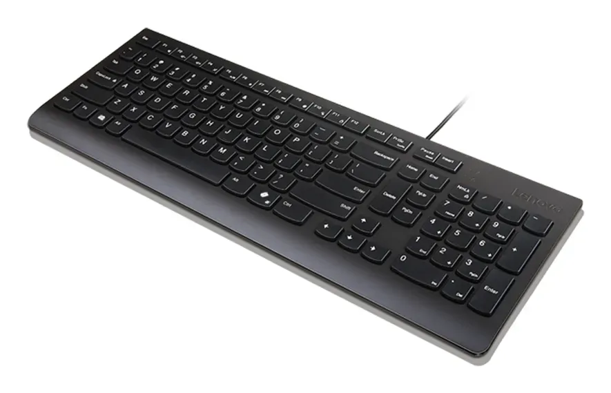Lenovo 4Y41R64647 Tastatur Heimbüro USB Deutsch Schwarz – Bild 2