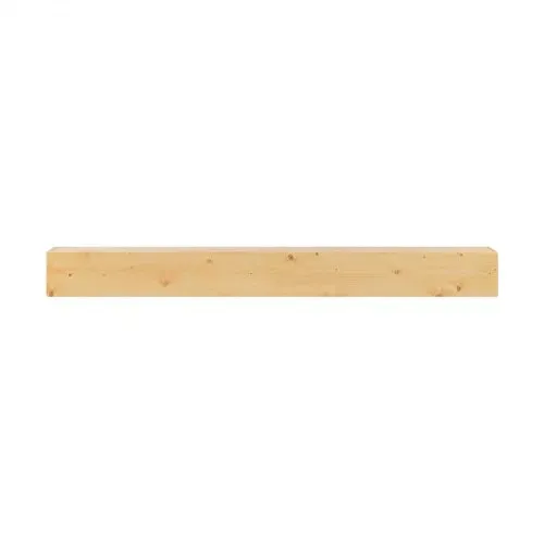 VEVOR Kaminsims, 152,4 x 20,3 x 15,2 cm, Tragkraft 22,7 kg, Kaminsims aus Naturholz für über dem Kamin, schwebendes Bauernhausregal zur Wandmontage, handgefertigter Kaminsims aus Holz als Wanddekoration, rustikales Naturholz – Bild 8