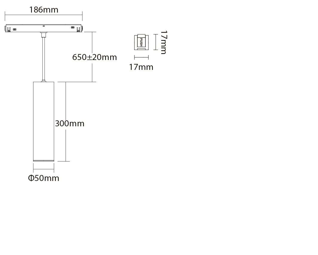 MiBoxer MC5-09B-ZR LED 48V Track Pendant Light RGB+CCT Zigbee 3.0 + 2.4G 9W – Bild 6