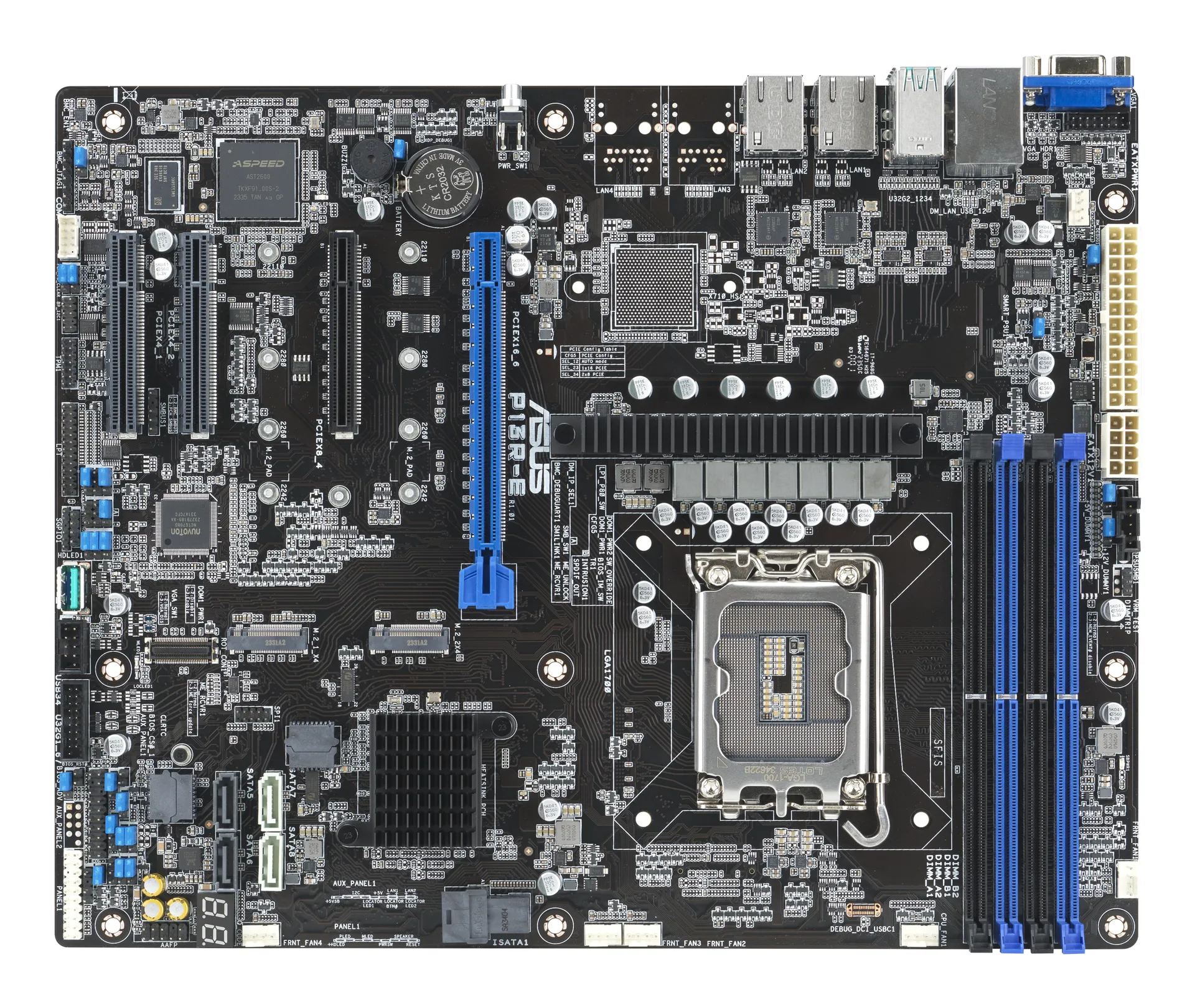 ASUS P13R-E Intel C266 LGA 1700 ATX – Bild 3