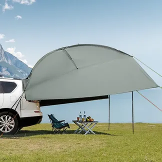 VEVOR Sonnensegel Wohnwagen 3×2,1m Sonnenvordach Wohnmobil UV50+ UV-Schutz Markise 190-T-Polyestergewebe Vorzelt PU2000mm Wasserdicht inkl. tragbarer Tasche Ideal für Camping Familientreffen Ausflüge VEVOR Sonnensegel Wohnwagen 3×2,1m Sonnenvordach Wohnmobil UV50+ UV-Schutz Markise 190-T-Polyestergewebe Vorzelt PU2000mm Wasserdicht inkl. tragbarer Tasche Ideal für Camping Familientreffen Ausflüge