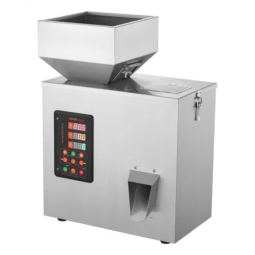 VEVOR Pulverabfüllmaschine 0,002–0,22 lbs/1–100 g automatische intelligente Partikelwäge-Abfüllmaschine Flaschenbeutel-Pulverfüller-Partikelspender für Teesamen, Körner, Pulver, Mehl, Bohnen, Glitzer VEVOR Pulverabfüllmaschine 0,002–0,22 lbs/1–100 g automatische intelligente Partikelwäge-Abfüllmaschine Flaschenbeutel-Pulverfüller-Partikelspender für Teesamen, Körner, Pulver, Mehl, Bohnen, Glitzer