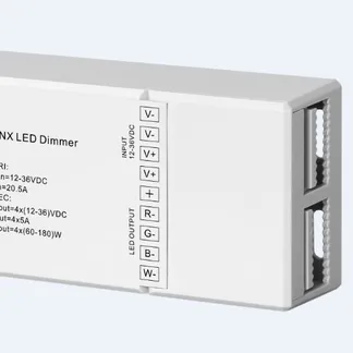 Synergy 21 LED Serie EOS 08 KNX Controller Dimmer 4*5A + dynamic color effects Synergy 21 LED Serie EOS 08 KNX Controller Dimmer 4*5A + dynamic color effects