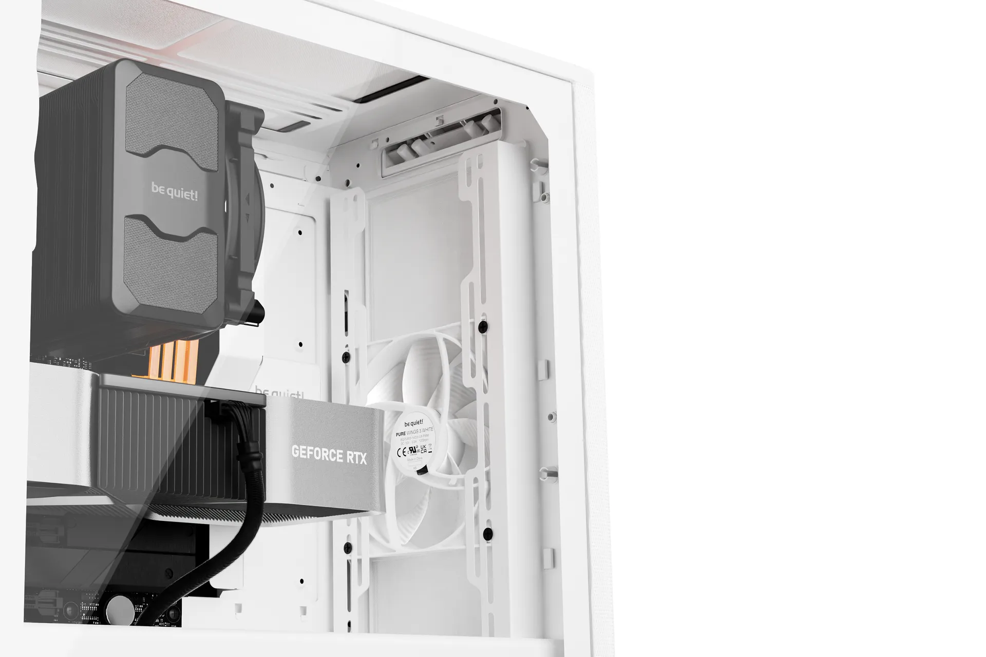 be quiet! PURE BASE 501 Airflow Window White Midi Tower Weiß – Bild 7
