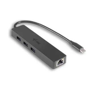 i-tec Advance USB-C Slim Passive HUB 3 Port + Gigabit Ethernet Adapter i-tec Advance USB-C Slim Passive HUB 3 Port + Gigabit Ethernet Adapter