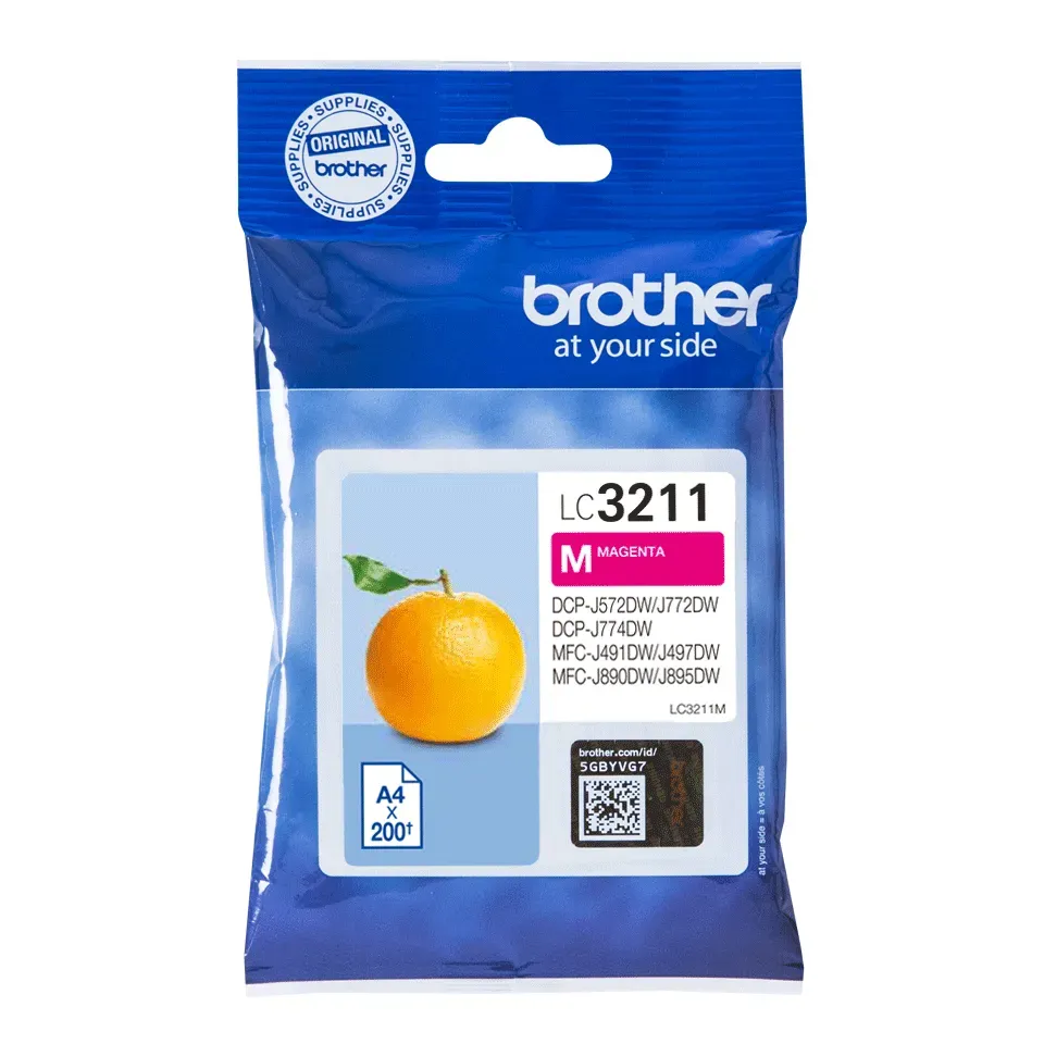 Brother LC3211M Druckerpatrone 1 Stück(e) Original Standardertrag Magenta Brother LC3211M Druckerpatrone 1 Stück(e) Original Standardertrag Magenta