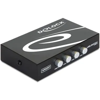 Umschalter USB 2.0 4 Port manuell, USB-Switch Umschalter USB 2.0 4 Port manuell, USB-Switch