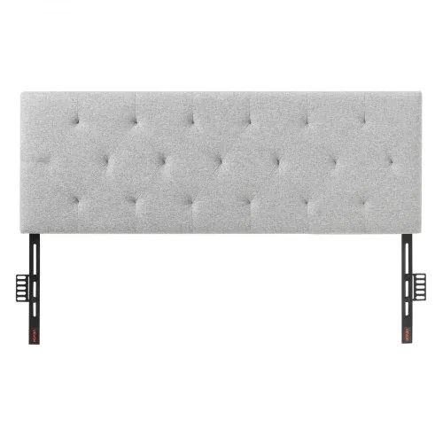 VEVOR Kopfteil in voller Größe mit verstellbarer Höhe (5 cm pro Ebene), Bettzubehör Betthaupt Bettkopfteil 1430 x (905-1205) mm ideal für Schlafzimmer Hotel Privatunterkunft Schlafsaal, Hellgrau VEVOR Kopfteil in voller Größe mit verstellbarer Höhe (5 cm pro Ebene), Bettzubehör Betthaupt Bettkopfteil 1430 x (905-1205) mm ideal für Schlafzimmer Hotel Privatunterkunft Schlafsaal, Hellgrau