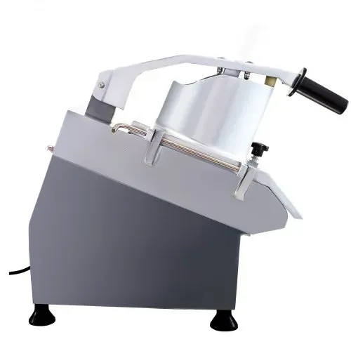VEVOR Gemüseschneider elektrisch 550W Gemüseschneidemaschine mit 6 Schneidscheiben effizienter Motor Aufschnittmaschine für Gemüse Obst oder Käse kommerziell – Bild 8