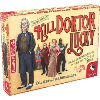 Kill Doktor Lucky, Brettspiel Kill Doktor Lucky, Brettspiel