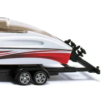 Siku Ford F150 with motorboat Auto-Modellsatz Vormontiert 1:50 Siku Ford F150 with motorboat Auto-Modellsatz Vormontiert 1:50