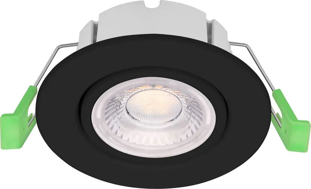 Synergy 21 LED Deckeneinbauspot Phos schwenkbar rund schwarz CCT switchable Synergy 21 LED Deckeneinbauspot Phos schwenkbar rund schwarz CCT switchable