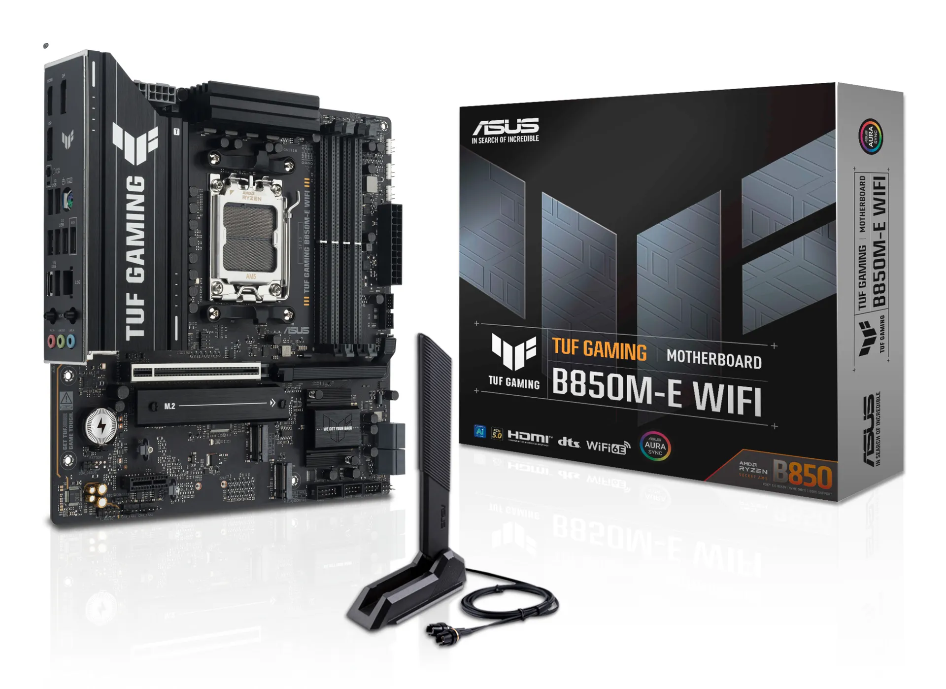 ASUS TUF GAMING B850M-E WIFI AMD B850 Sockel AM5 micro ATX ASUS TUF GAMING B850M-E WIFI AMD B850 Sockel AM5 micro ATX