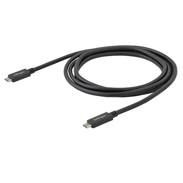 StarTech.com 50cm USB-C Kabel, USB 10Gbps, 60W (3A) Power Delivery, 8K 60Hz / 4K 144Hz DP-Alt-Modus - Thunderbolt-Kompatibel – Bild 4