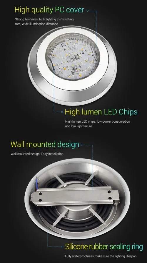 MiBoxer UW01 LED LoRa (433MHZ) Poolleuchte 15W RGB-WW (RGB-CCT) – Bild 8
