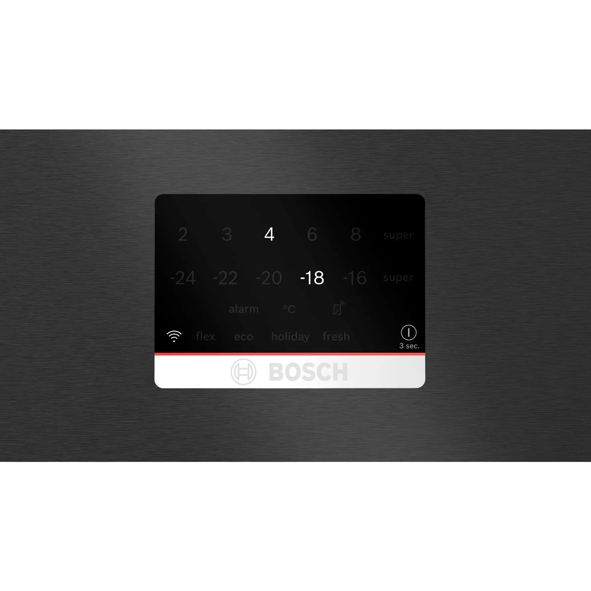 Bosch Serie 8 KGP86AXB0N Kühl- und Gefrierkombination Freistehend 621 l B Schwarz, Edelstahl – Bild 3