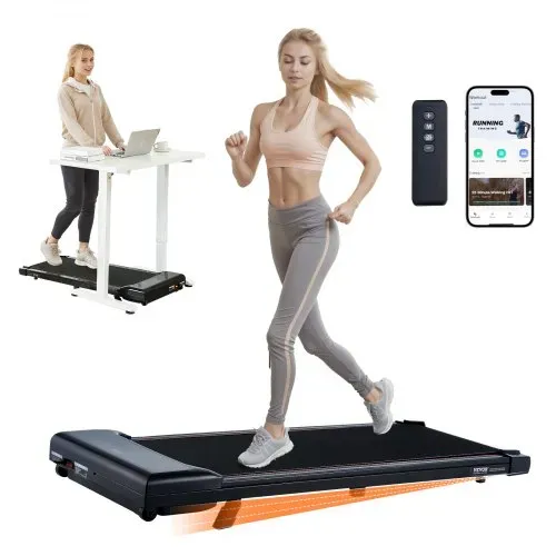 VEVOR Walking Pad Laufband unter den Schreibtisch, Laufband zum Arbeiten, funktionierendes Laufband mit 120 kg Tragkraft, tragbares Pad mit 2,5 PS, Fernbedienung LED-Anzeige 1-6 km/h Einstellbar VEVOR Walking Pad Laufband unter den Schreibtisch, Laufband zum Arbeiten, funktionierendes Laufband mit 120 kg Tragkraft, tragbares Pad mit 2,5 PS, Fernbedienung LED-Anzeige 1-6 km/h Einstellbar