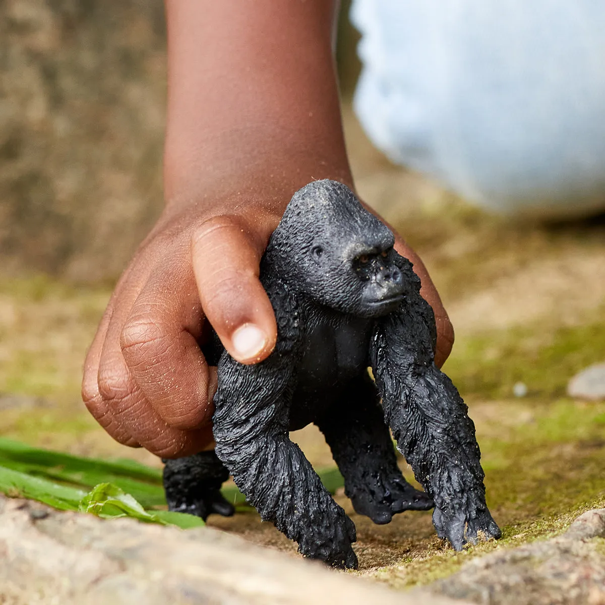 schleich WILD LIFE Gorilla Männchen – Bild 5