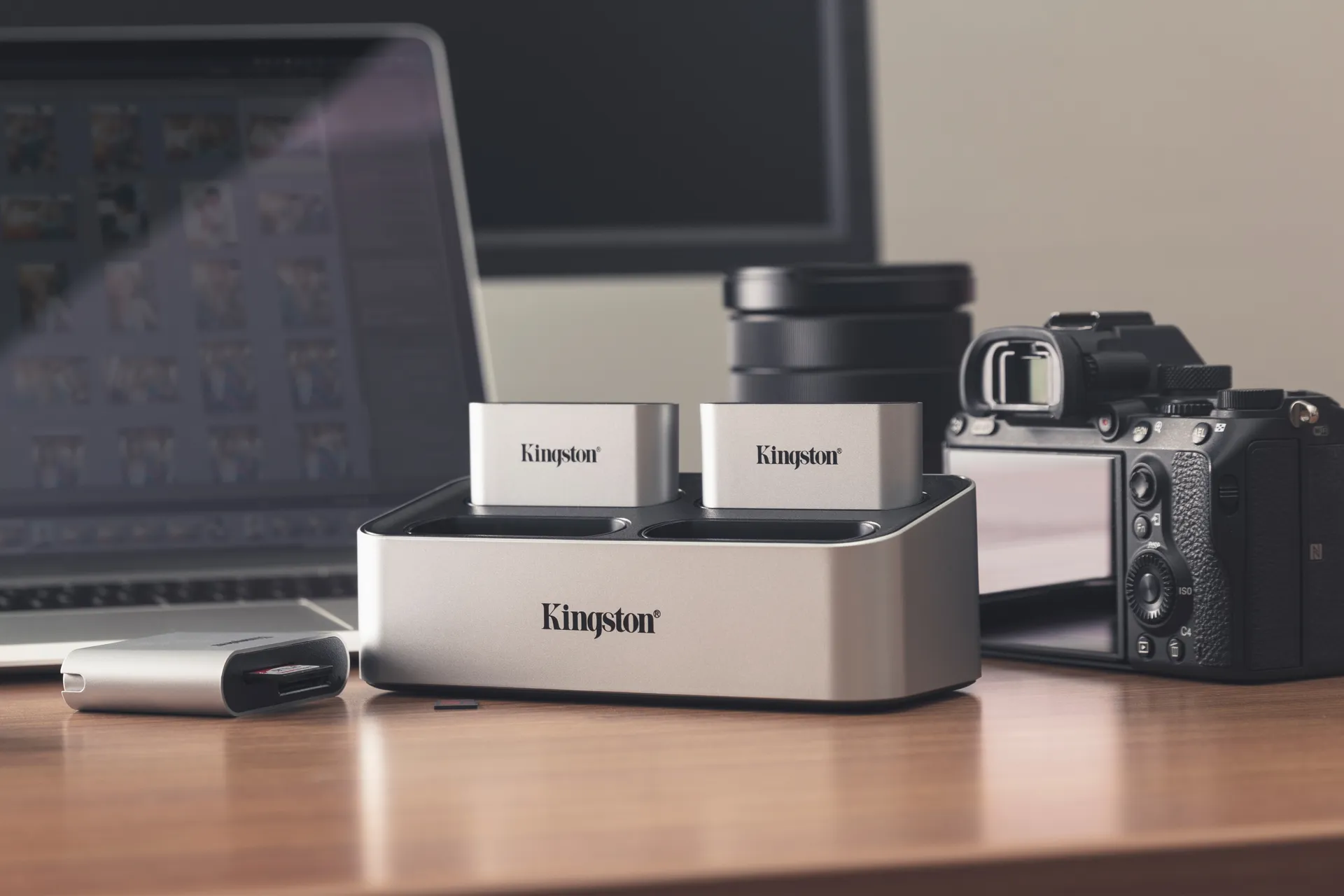 Kingston Technology USB 3.2 Gen1 Workflow SDHC/SDXC UHS-II Speicherkartenlesegerät mit 2 Steckplätzen – Bild 7