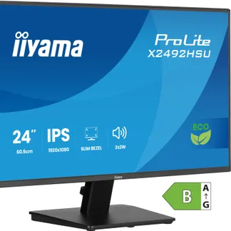 iiyama ProLite X2492HSU-B1 Computerbildschirm 60,5 cm (23.8″) 1920 x 1080 Pixel Full HD LED Schwarz iiyama ProLite X2492HSU-B1 Computerbildschirm 60,5 cm (23.8″) 1920 x 1080 Pixel Full HD LED Schwarz