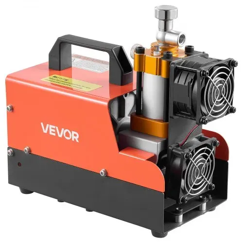 VEVOR PCP Luftkompressor 250W Luftgewehrkompressor 300bar DC 12V AC 230V, 4500PSI 30MPa, Lüfterkühlung, Manueller Stopp, Konverter für Heim & Outdoor, Hochdruckkompressor für Paintball Tauchflaschen – Bild 10