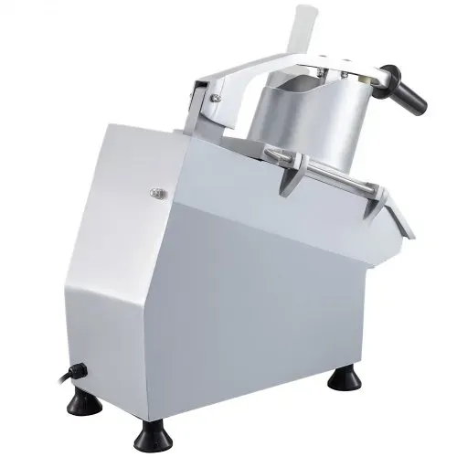 VEVOR Gemüseschneider elektrisch 550W Gemüseschneidemaschine mit 6 Schneidscheiben effizienter Motor Aufschnittmaschine für Gemüse Obst oder Käse kommerziell – Bild 10