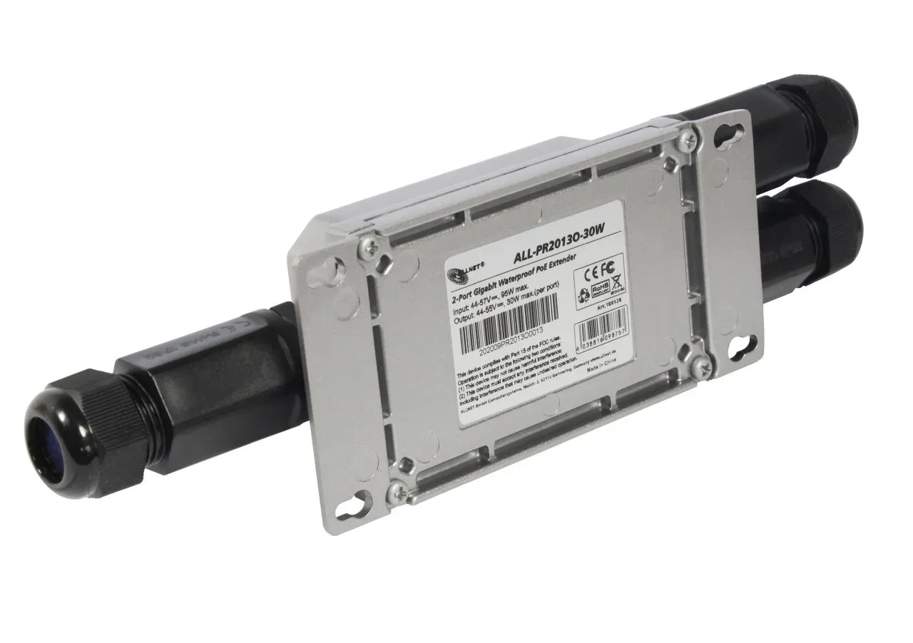 ALLNET PoE Extender Repeater Outdoor IP67 IEEE802.3BT IN - AT Out, ALL-PR2013Ov2-30W – Bild 7