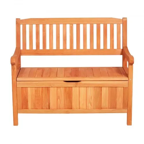 VEVOR Gartenbank, Truhenbank mit Stauraum, Aufbewahrungsbank, Tragkraft bis zu 328 kg, Gartensitzgelegenheit & Veranda-Dekoration, für Terrasse, Garten, Balkon, 106,5x58,5x90,1 cm – Bild 9