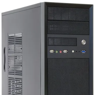 Chieftec CT-01B-OP Computer-Gehäuse Mini Tower Schwarz Chieftec CT-01B-OP Computer-Gehäuse Mini Tower Schwarz