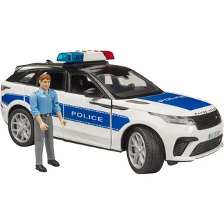 Range Rover Velar Polizeifahrzeug mit Polizist, Modellfahrzeug Range Rover Velar Polizeifahrzeug mit Polizist, Modellfahrzeug
