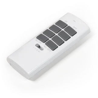 Funk-Fernbedienung McPower “Comfort“ 12-Kanäle, unbegrenzte Anzahl an Empfänger, max. 30m Funk-Fernbedienung McPower “Comfort“ 12-Kanäle, unbegrenzte Anzahl an Empfänger, max. 30m