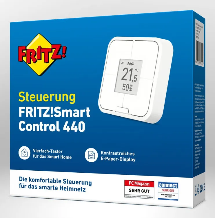 FRITZ! Smart Control 440 Kabellos Weiß – Bild 3