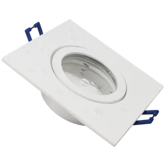 Einbaurahmen McShine “DL-54“ eckig, Clip-Verschluss, IP44, weiß Einbaurahmen McShine “DL-54“ eckig, Clip-Verschluss, IP44, weiß