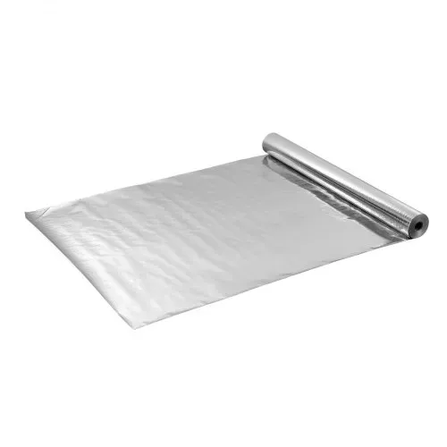 VEVOR Isolierfolie, Reflexionsfolie aus perforiertem Gewebe, 0,15 mm, 122 cm x 38,1 m, doppelseitiger Wärmeschutz aus Aluminiumfolie, Wärmedämmrolle für Fenster und Wohnmobildächer – Bild 8