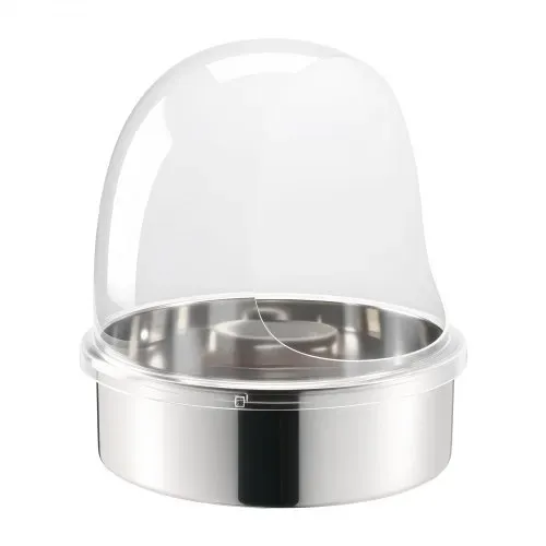 VEVOR Zuckerwattemaschinen-Abdeckung, transparente Acrylkuppel, Blasenabdeckung kompatibel mit 15 Zoll Zuckerwattemaschinen-Schüssel für Partys Geschäfte Bodenrillen-Design – Bild 10