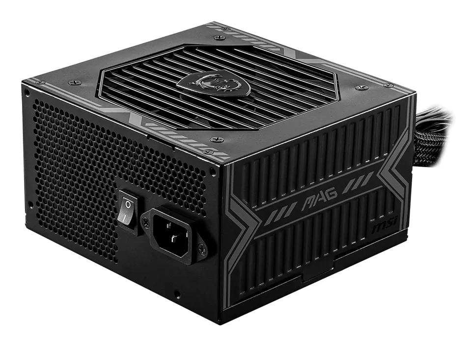 MSI MAG A550BN Netzteil 550 W 20+4 pin ATX ATX Schwarz MSI MAG A550BN Netzteil 550 W 20+4 pin ATX ATX Schwarz
