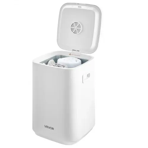 VEVOR Handtuchwärmer Eimer Wärmegerät 20 L mit LED-Anzeige & Einstellung (Timer & Temperatur) & Sicherheitsschloss & 4 Haken, Towel Warmer für Spa Zuhause Badezimmer Waschküche Weiß – Bild 10