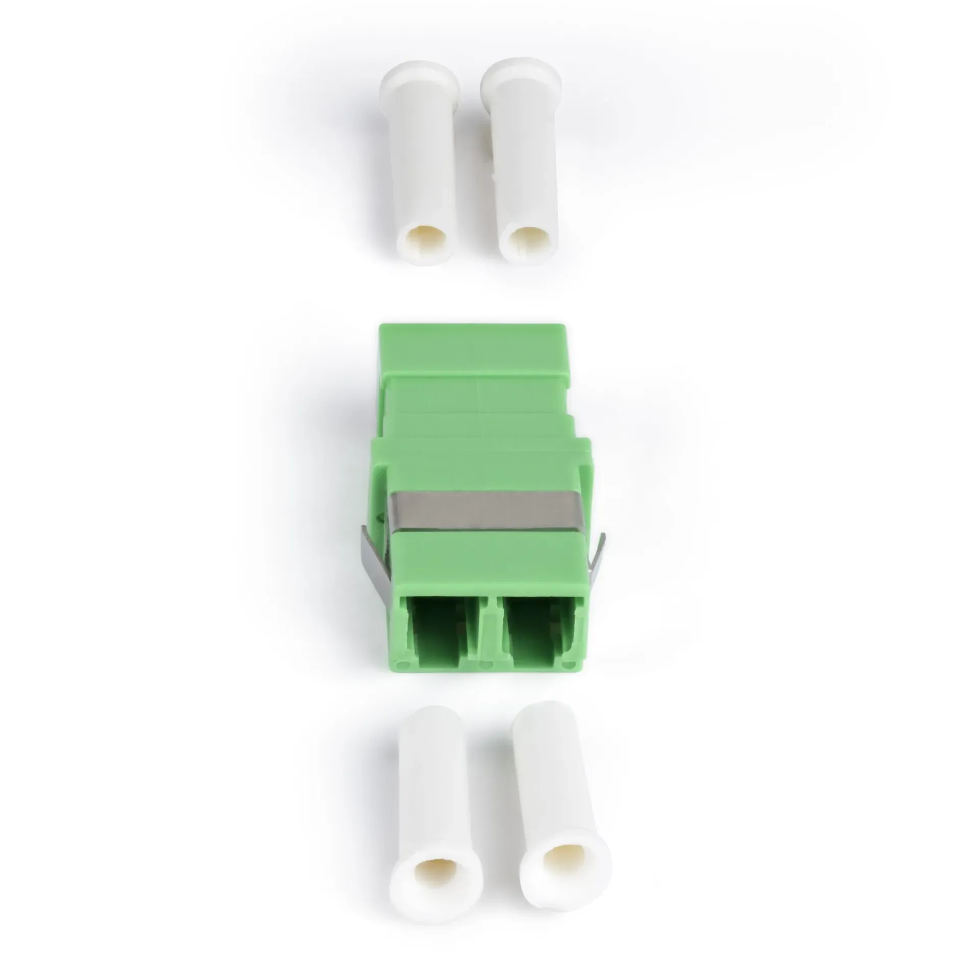StarTech.com LC auf LC Kupplung 10er Pack, OS2 Singlemode LC Glasfaser Kupplung im SC-Formfaktor ohne Flansch, LC/APC Duplex Adapter – Bild 3