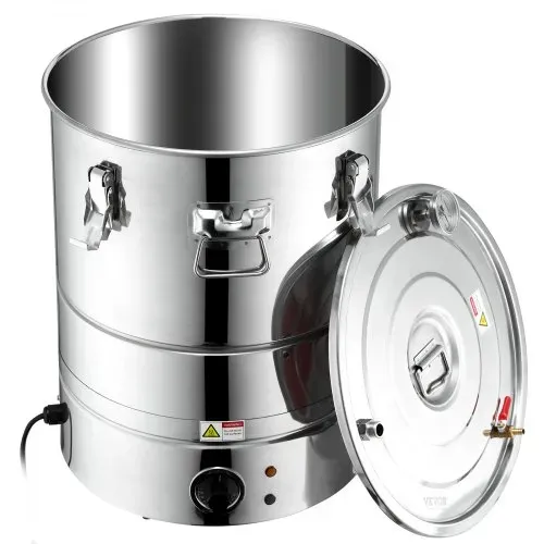VEVOR Wasser Alkohol Destillierer 30 L Distillieranlage 1800 W Edelstahl Schnapsbrennen Destilliergerät Komplettes Set Enthalten, Ende Produkte Obstweinen, Whisky, Schnaps, Champagner, Wodka usw. – Bild 9