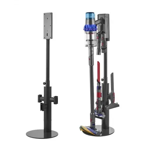VEVOR Staubsaugerständer 130 cm, kompatibel mit Dyson V7 V8 V10 V11 V12 V15 SV10 SV12 SV14 SV18 SV21 Standstaubsaugern & Zubehör, Staubsaugerständerhalter mit 3 Clips & höheneinstellbar – Bild 8